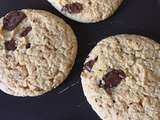 Cookies au beurre de cacahuettes et chocolat sans gluten (Et sans lactose)