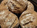 Petits pains rustiques 🍞Sans gluten (et sans lactose)