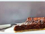 Tarte au brownie