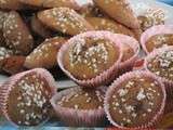 Madeleines muffins aux   coco-choco  