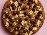 Gâteau pommes châtaignes et noisettes (vegan)