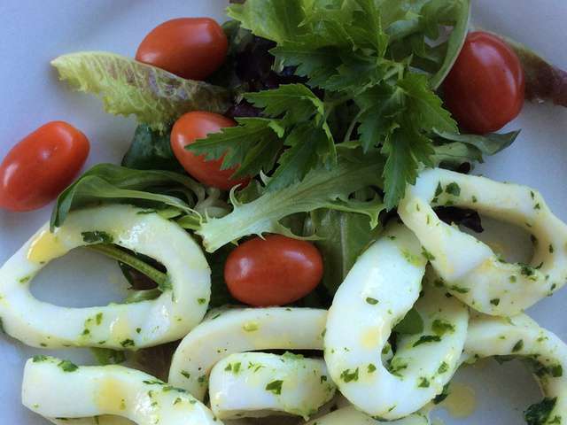 Recettes d'Encornets et Persillade