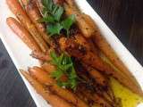 Salade de carottes fondantes à la marocaine
