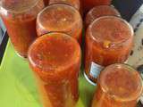 Sauce tomate en bocaux