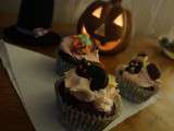Cupcake choco tout moelleux d'Halloween
