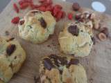 Duos de Cookies : Amande, Noisettes, Baies de Goji ou Chocolat