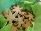Petits biscuits de Noël citron-gingembre et Recettes de Fêtes