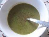 Soupe au verts de poireaux (anti gaspillage!!)