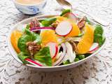Fennel & Orange Salad w/ White Miso Dressing