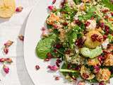 Persian Rose & Quinoa Salad w/ Preserved Lemons