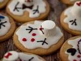 Melted snowman cooki