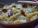 Gratin de macaroni au reblochon & chorizo