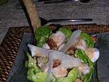 Chicken caesar salade