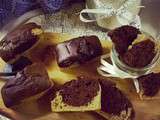 Mini cake automnal : crème de marrons & chocolat