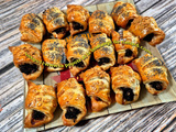 Deux recettes de minicroissants apéritifs