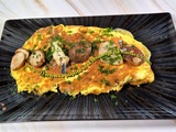 Omelette aux cèpes