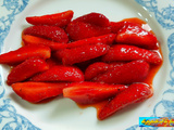 Salade de fraises balsamique - la popote et la boulange de Nanard