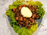 Salade de lentilles à la saucisse de Molène - la popote et la boulange de Nanard