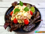 Salade piémontaise au jambon - la popote et la boulange de Nanard
