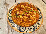 Tagliatelles en omelette au cantal