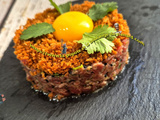 Tartare de bavette façon asiatique