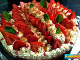 Tarte aux fraises sur fond de sablé Breton - la popote et la boulange de Nanard