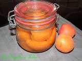 Abricots au sirop léger parfumé à la vanille