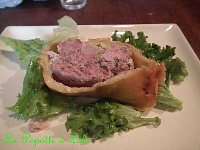 Pâté en Croûte (façon pâté Lorrain) au thermomix - La popotte @ lolo