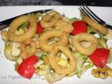 Salade express de calamars frits