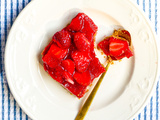 Carrés aux fraises
