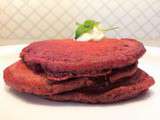 « Pancakes red velvet » sans colorant