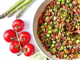 Salade d’asperge et de quinoa