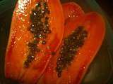 Confiture papayes aubergines épicée