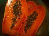Flan papaye-coco