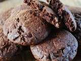 Chewy double chocolate cookies de chez GÜ