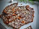 Chocolate brickle toffee {cadeaux gourmands}