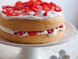 Victoria Sponge Cake tout léger pour le Yummy magazine #14