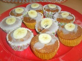 Muffins coco -banane