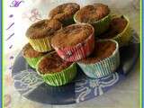 Muffins pépites de chocolat et amande, pour un tour en cuisine n° 24