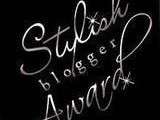 Premier prix: Stylish blogger Award wouaww loolll