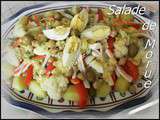 Salade de Morue et ces légumes