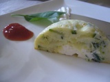 Moelleux courgettes chèvre