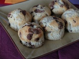 Muffins à la banane et chocolat