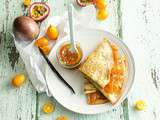 Crêpes à la marmelade de Kumquats, Fruits de la passion et Vanille