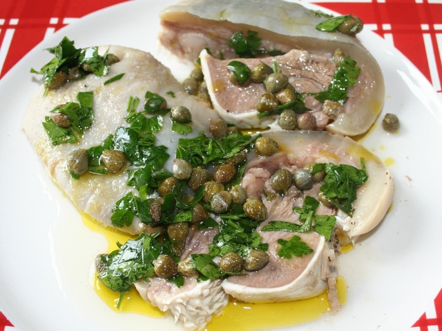 Recettes de Tête de veau et Vinaigrette