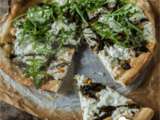 Pizza blanche aux asperges vertes…ou quand je m’emmêle les couleurs