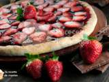 Pizza choco-fraise