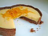 Tarte orange chocolat