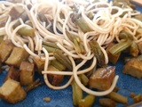 🍜 Nouilles sautées haricots verts et tofu