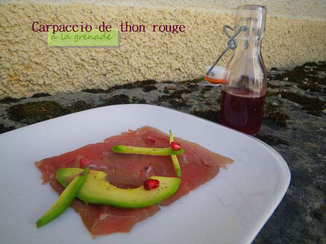 Recettes de Thon Rouge et Carpaccio